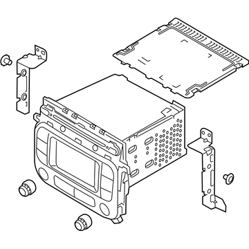 Kia 96160A7110WK Audio Assembly