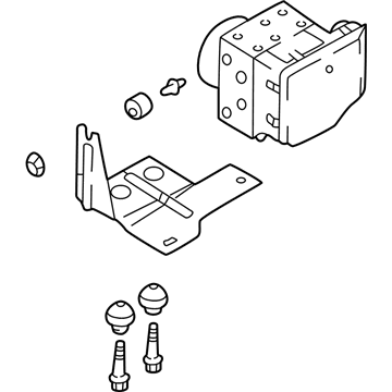 Kia Rio ABS Pump And Motor Assembly - 0K30C437AZ