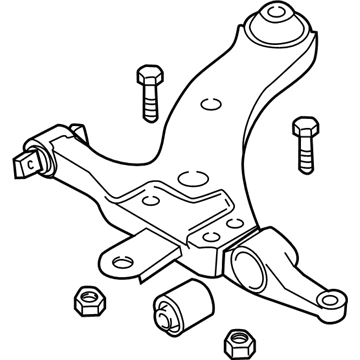 Kia 545003F000 Arm Complete-Front Lower
