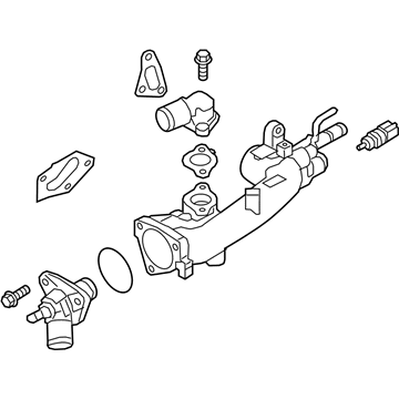 Kia 256003L300 Control Assembly-COOLANT