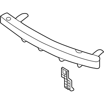 Kia 866302G510 Beam Assembly-Rear Bumper