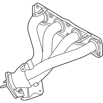 Kia 285102E000 Exhaust Manifold Catalytic Assembly