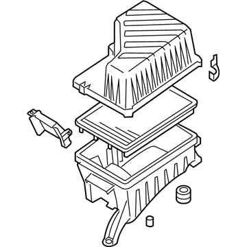 Kia Borrego Air Filter Box - 281102J300