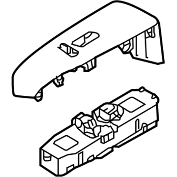 Kia 93575A9001DGH Power Window Assist Switch Assembly