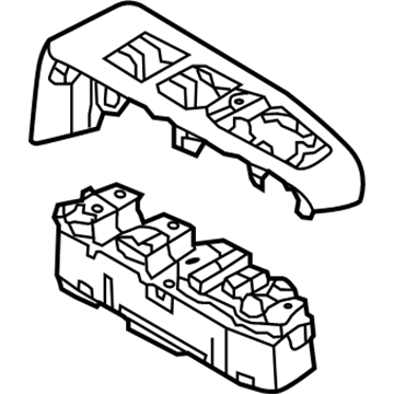 Kia 93570A9EB0DG1 Power Window Main Switch Assembly