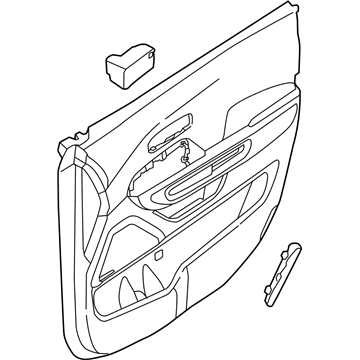 Kia 82305A9000BKC Panel Assembly-Front Door