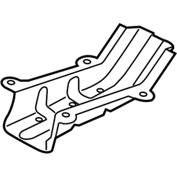 Kia 495853X000 Bracket-Air Guide