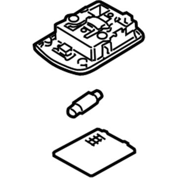 Kia 928502F000IM Lamp Assembly-Room