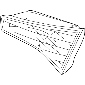 Kia 924142T000 Lens & Housing-Rear Combination Inside