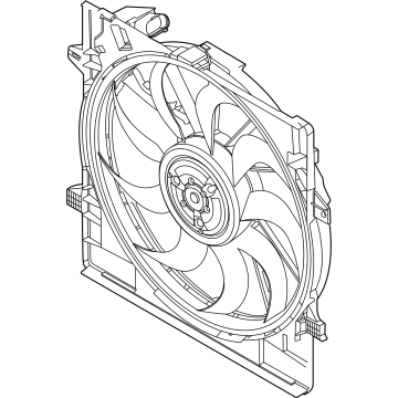 Kia Sorento Cooling Fan Assembly - 25380P4000