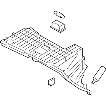 Kia 84540A7000WK Cover Assembly-Glove Box