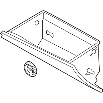 Kia 84510A7120DFR Housing Assembly-Glove Box