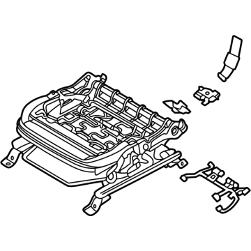 Kia 88500R5550 Track Assembly-LH