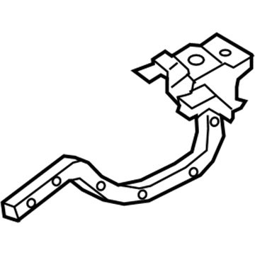 Kia 79210D4000 Hinge Assembly-Trunk Lid