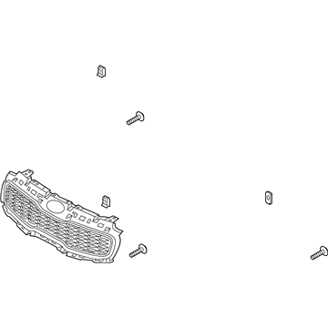 Kia 86350D9010 Radiator Grille Assembly