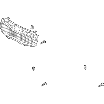 Kia 86350D9000 Radiator Grille Assembly