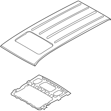 Kia 671104D610 Panel Assembly-Roof