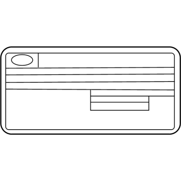 Kia 324022ESP5 Label-Emission