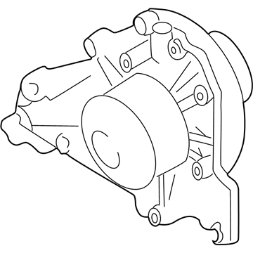 Kia 2510039012 Pump Assembly-Water