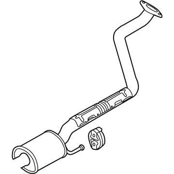 2018 Kia Forte Muffler - 28650A7750