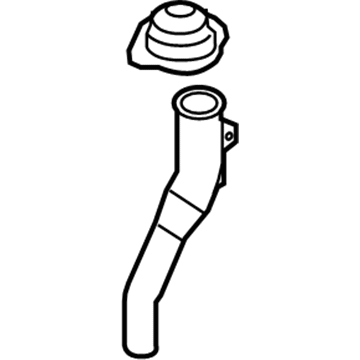 Kia 986221G000 FUNNEL & Cap Assembly-Washer
