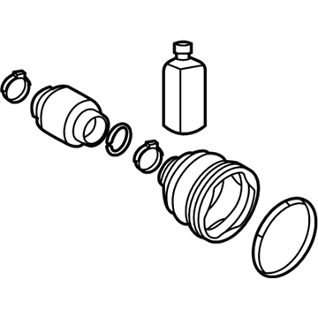 Kia 49587K0220 DAMPER Kit-Fr Axle D