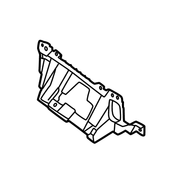 Kia 84733R0000 Panel Assembly-Lower CRA