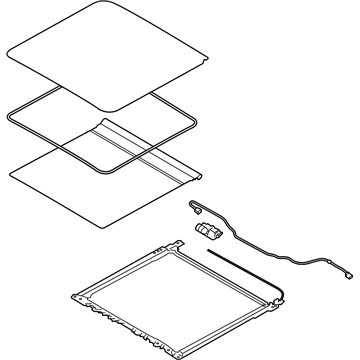 Kia 81670S9100GYT Roller Blind Assembly-Pa