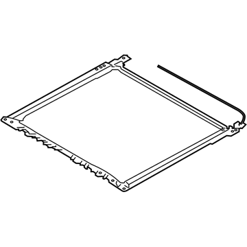 Kia 81610S8100 Frame Assembly-SUNROOF R