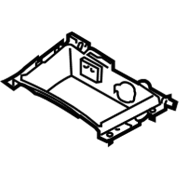 Kia 846683E550 Tray Assembly-Console