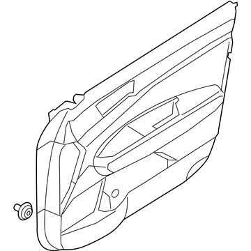 Kia 82308D5060BX9 Panel Assembly-Front Door