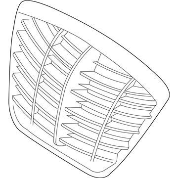 Kia 863503F211 Radiator Grille Assembly