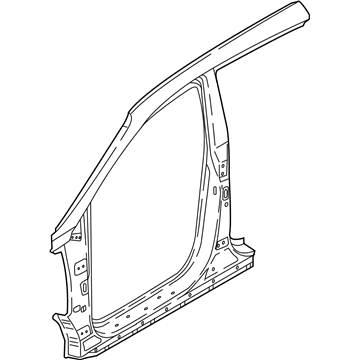 Kia 71110D9A50 Panel Assembly-Pillar Ou