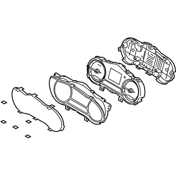 Kia 940114U011 Cluster Assembly-Instrument