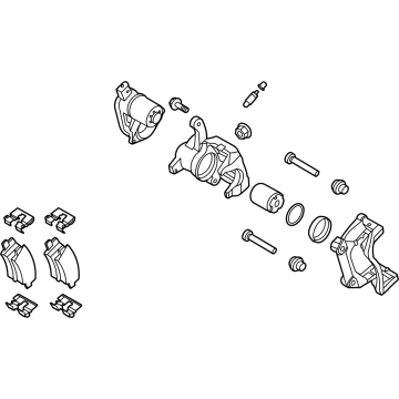 Kia Sorento Brake Caliper Bracket - 58230P2300