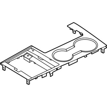 Kia 84650L3000WK Cover Assembly-Console U