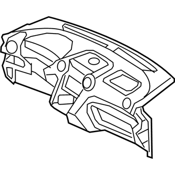 Kia 847101D001RU Crash Pad Assembly-Main