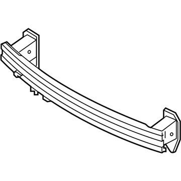 Kia 865301W020 Rail Assembly-Front Bumper