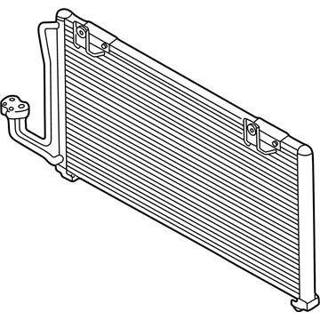 2000 Kia Spectra A/C Condenser - 1K2B161480C