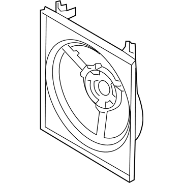 2003 Kia Spectra Fan Shroud - 977352F000