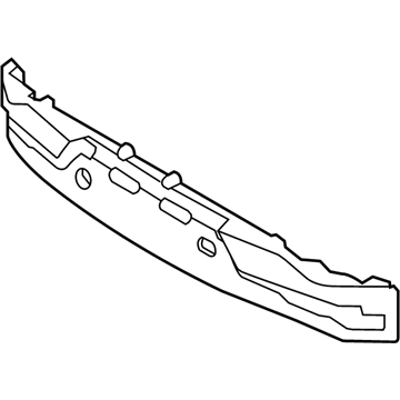 Kia 866201M300 Absorber-Rear Bumper Energy