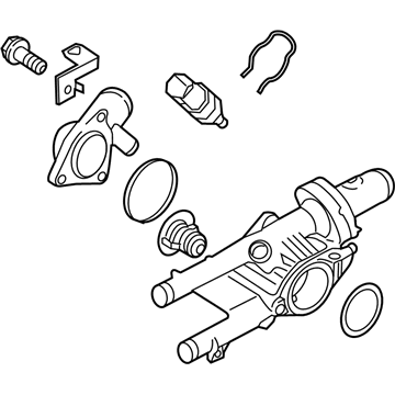 Kia 256002GTB0 Control Assembly-COOLANT