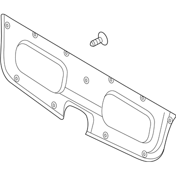 Kia 817521G000 Trim Assembly-Trunk Lid