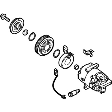 2019 Kia Forte A/C Compressor - 97701M7100