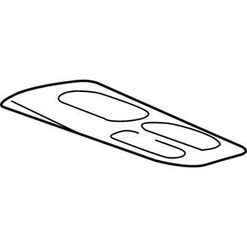 Kia 846513C131HB Cover-Rear Console Upper