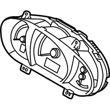 Kia 943703W100 Plate-Window