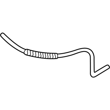 1999 Kia Sephia Coolant Reservoir Hose - 0K2A115380