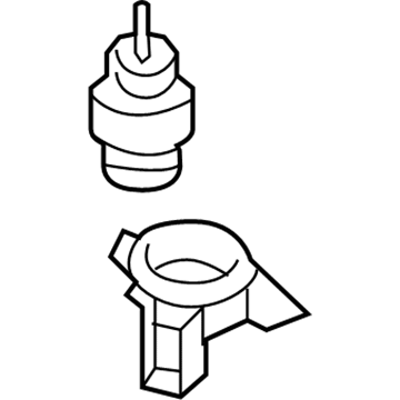 Kia 218104D500 Engine Mounting Bracket Assembly