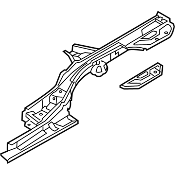 Kia 65720A7010 Member Assembly-Rear Floor