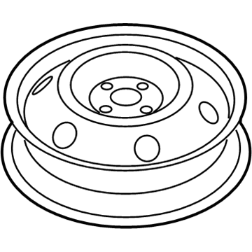 Kia 529101G850 Wheel Assembly-Temporary